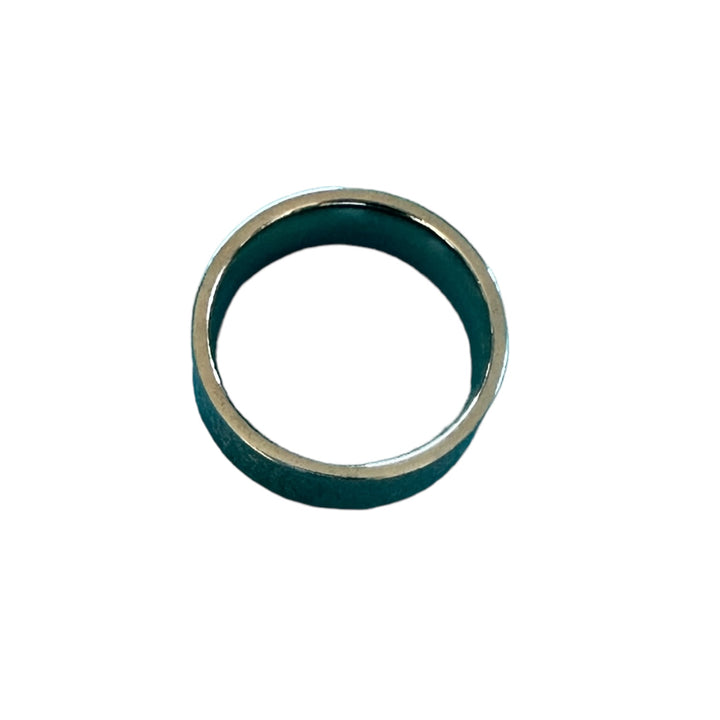 “The Our Father” Prayer Ring, 8mm Stainless Steel 