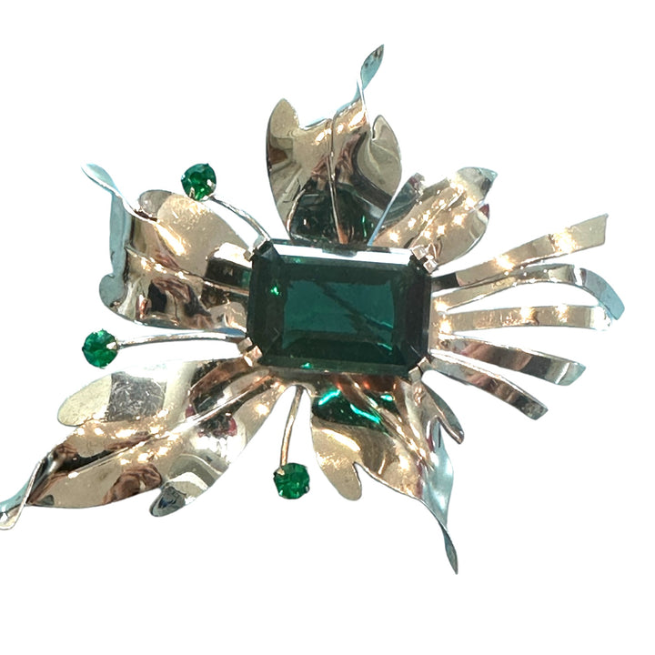 Green Sterling 4" Spray Dramatic Pin