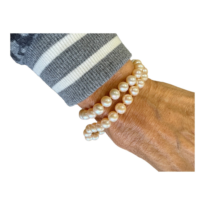14 karat 8 1/2 mm Cultured, Pearl 18 inch Strand