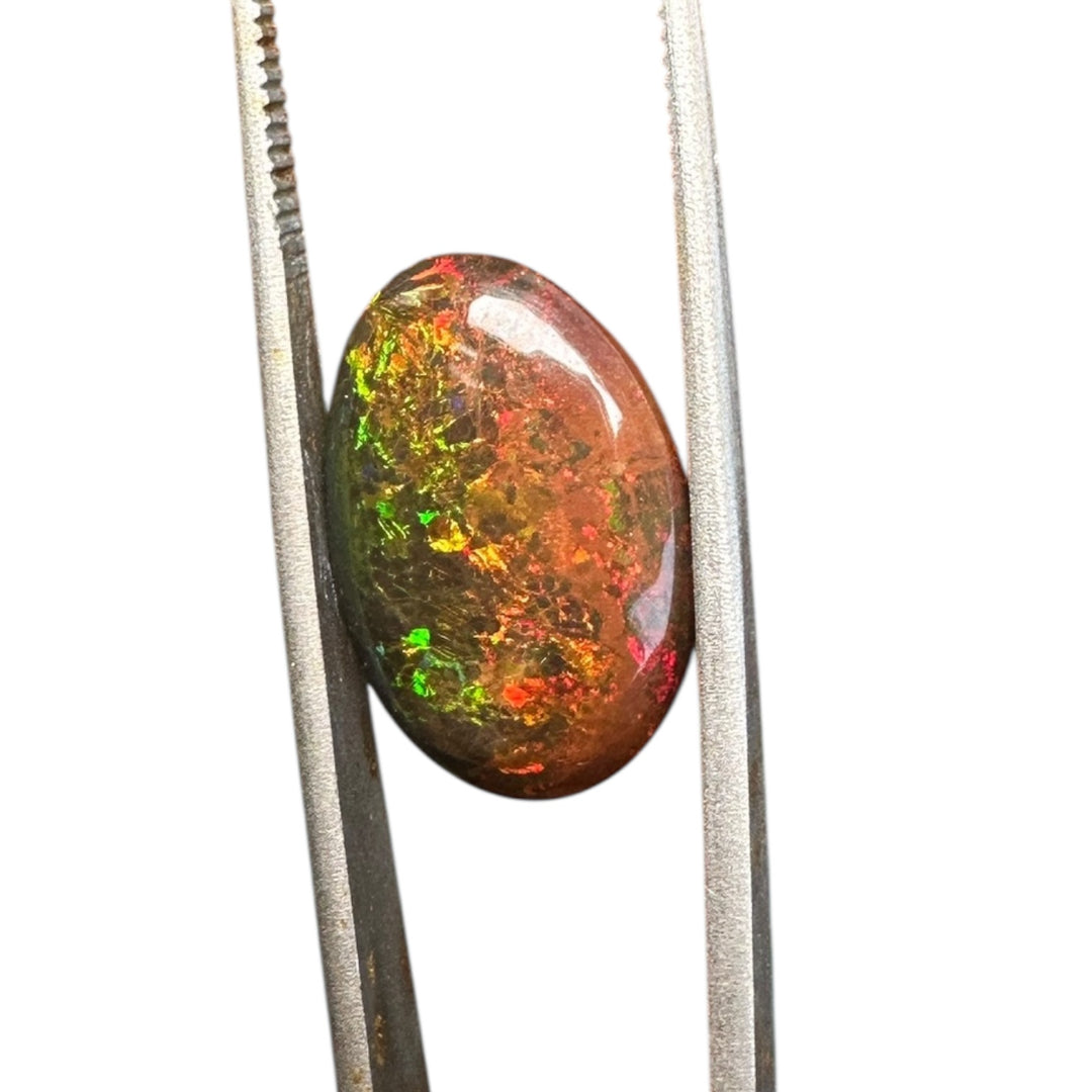Loose Boulder-Straw Fire Opal Gemstone