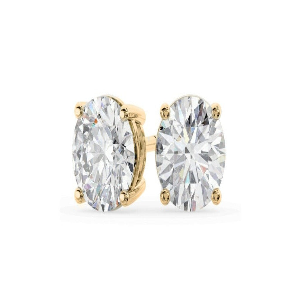 Diamond Studs .60 ct VS2-G 14Kt Yellow Gold