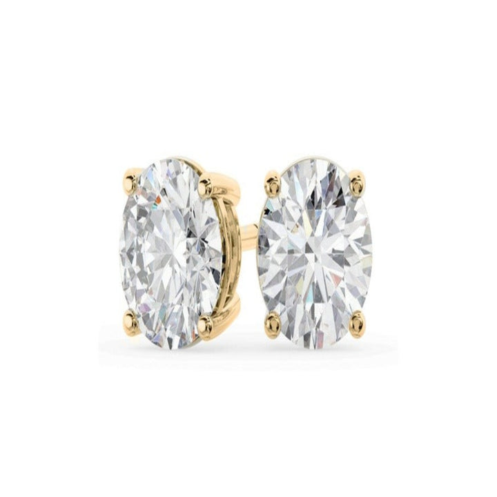 Diamond Studs .60 ct VS2-G 14Kt Yellow Gold