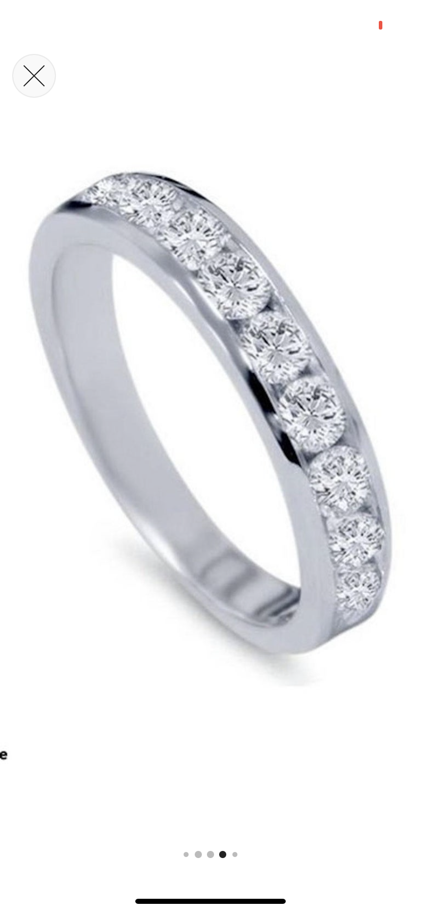 14Kt  Diamond Eternity channel Anniversary Band, 1.50 CTW