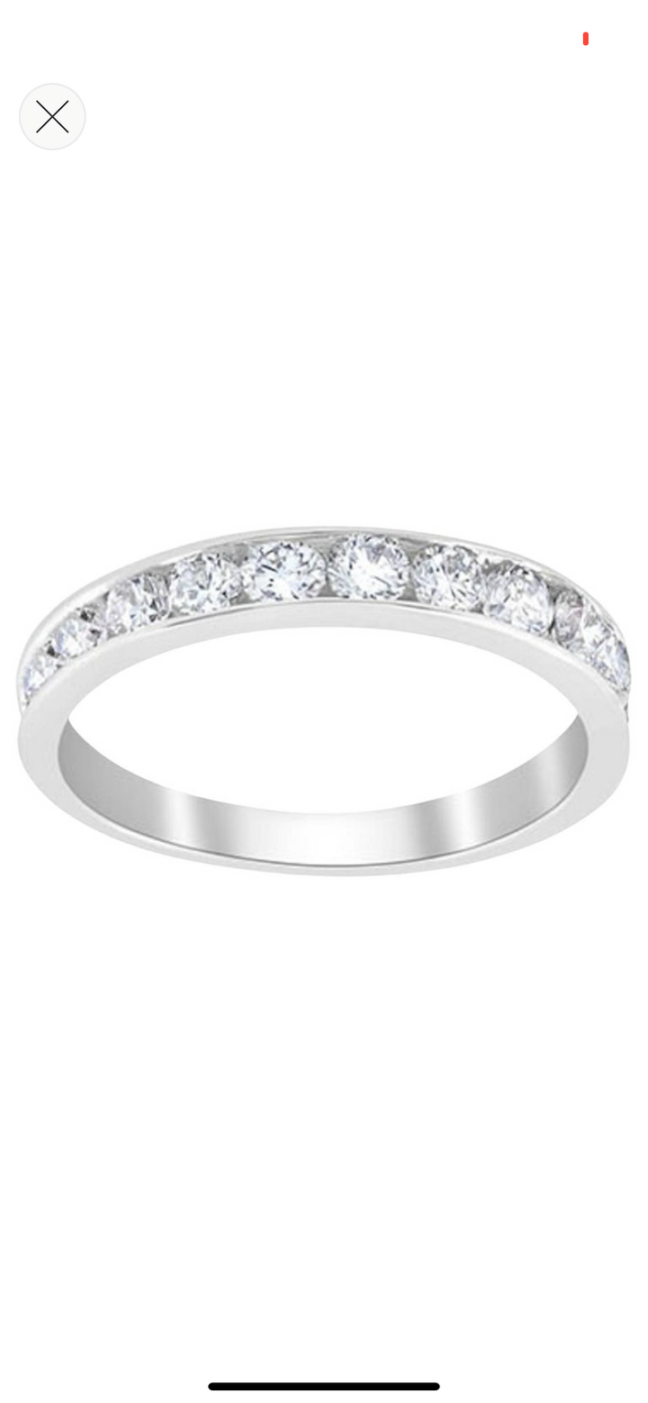 14Kt  Diamond Eternity channel Anniversary Band, 1.50 CTW