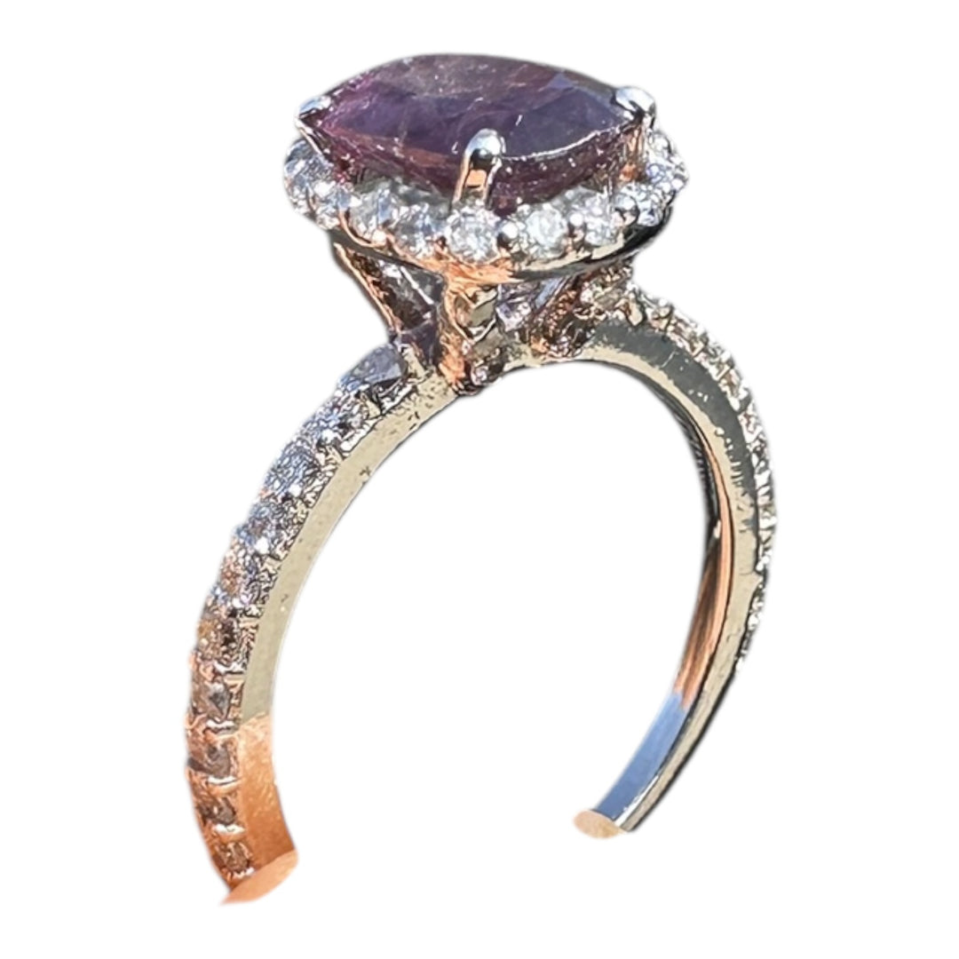 Ruby Diamond Ring