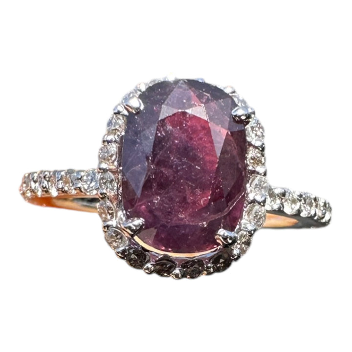 Ruby Diamond Ring