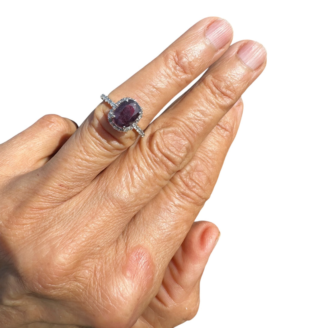 Ruby Diamond Ring