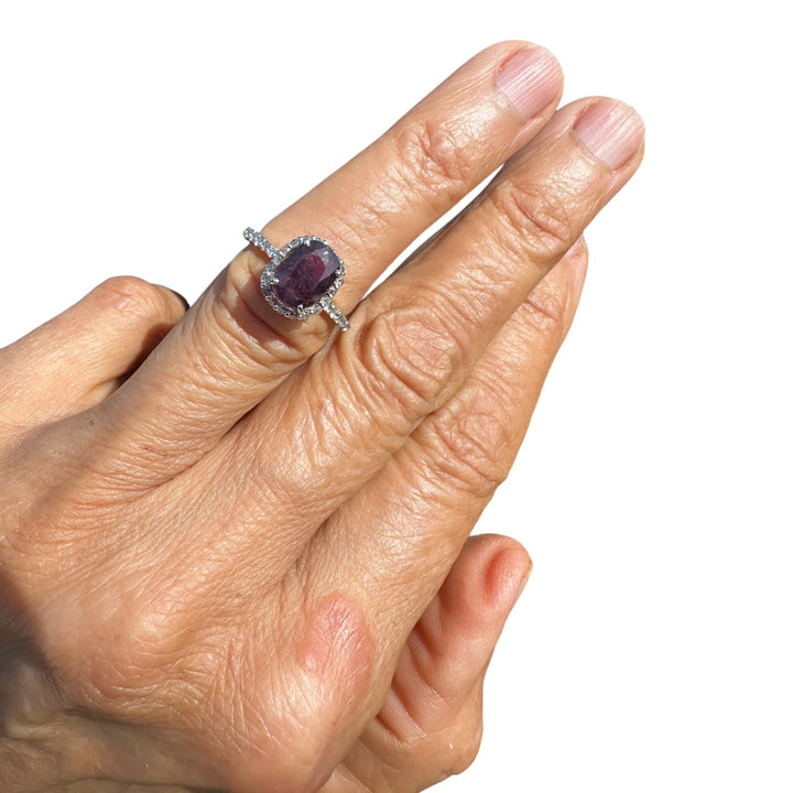 Ruby Diamond Ring