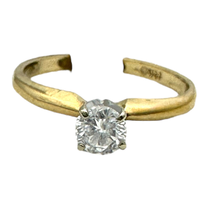 14kt Gold .25 Ct Diamond Solitaire