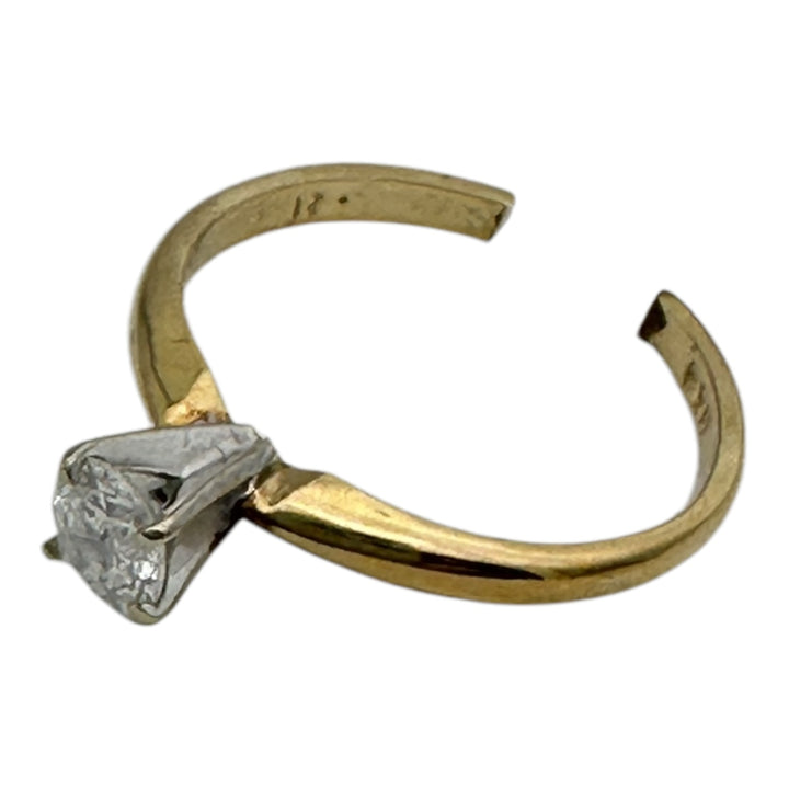 14kt Gold .25 Ct Diamond Solitaire