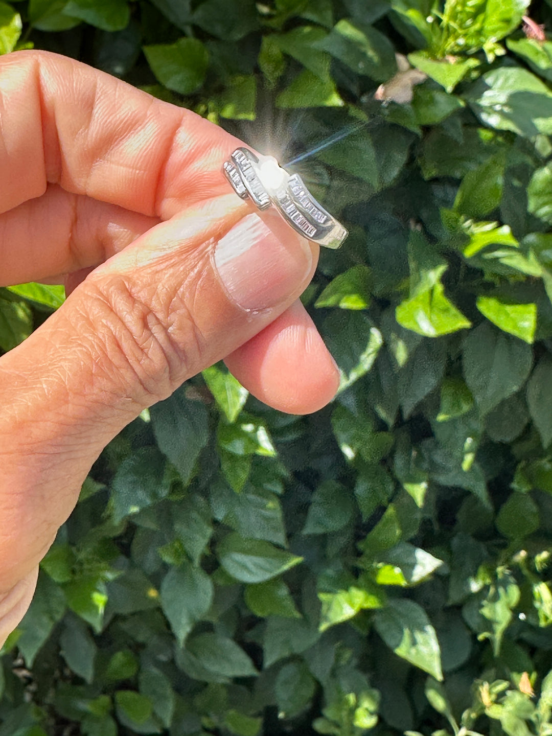 14K Channel Baguette Diamond Band Ring .80 Ct VS
