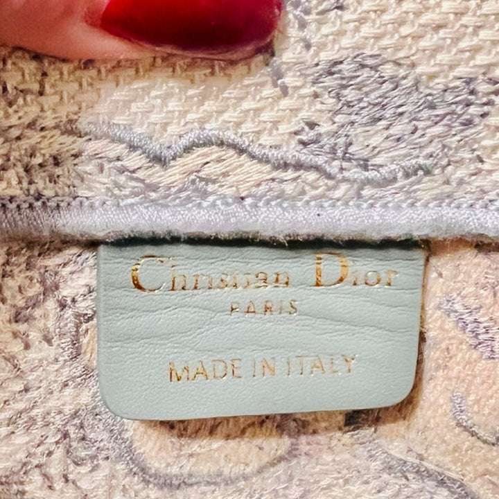 Brand New Christian Dior Toile De Jouy Medium Book Tote