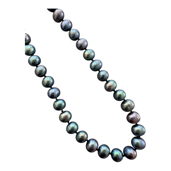 14 karat multicolor, pearl strand 6.5–7 mm Tahitian ￼