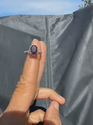 Ruby Diamond Ring